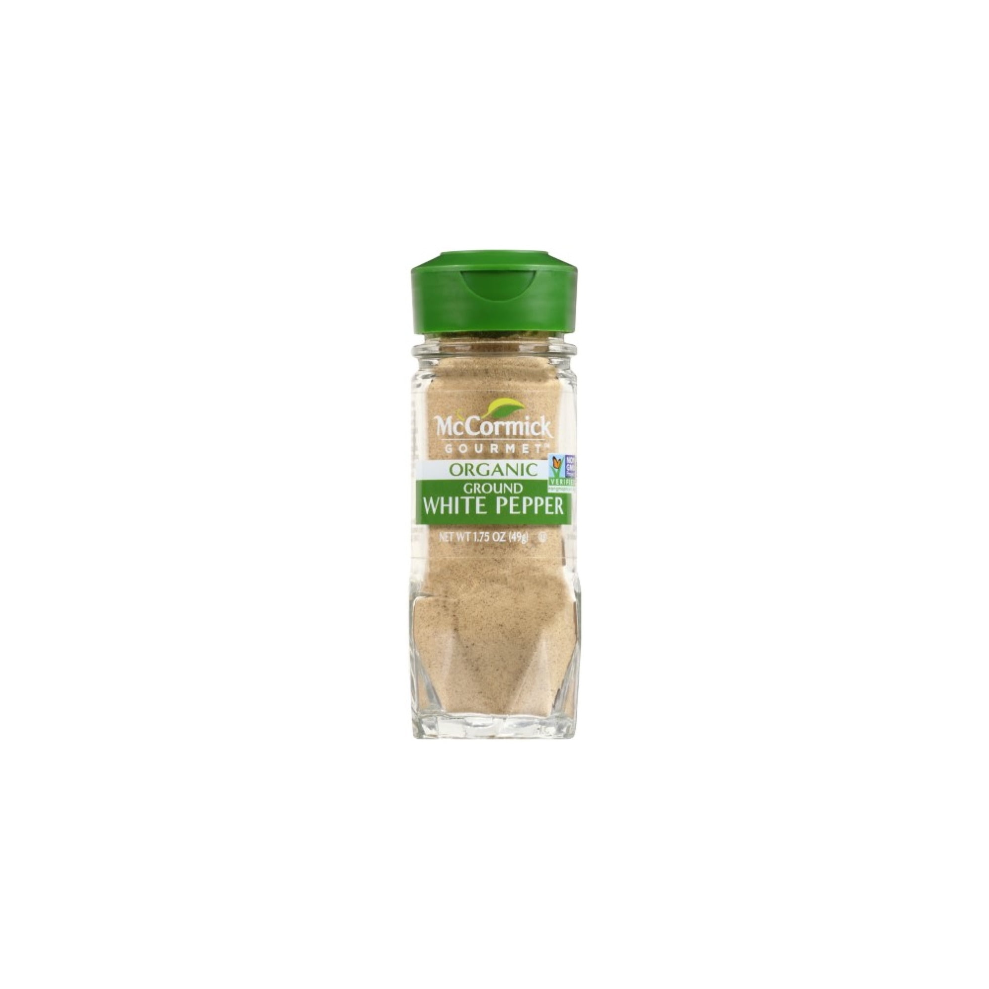 McCormick Gourmet Organic Ground White Pepper 1.75 oz (Pack of 24)