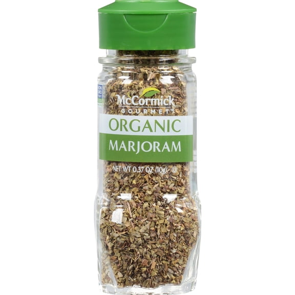 McCormick Gourmet Organic Marjoram Leaves - 0.37 oz (Pack of 2)