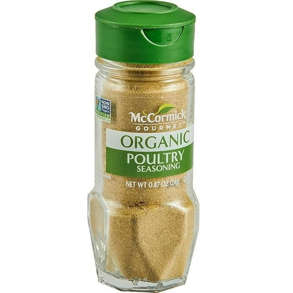 McCormick Gourmet Organic Poultry Seasoning, 0.87 Oz(packaging may vary)