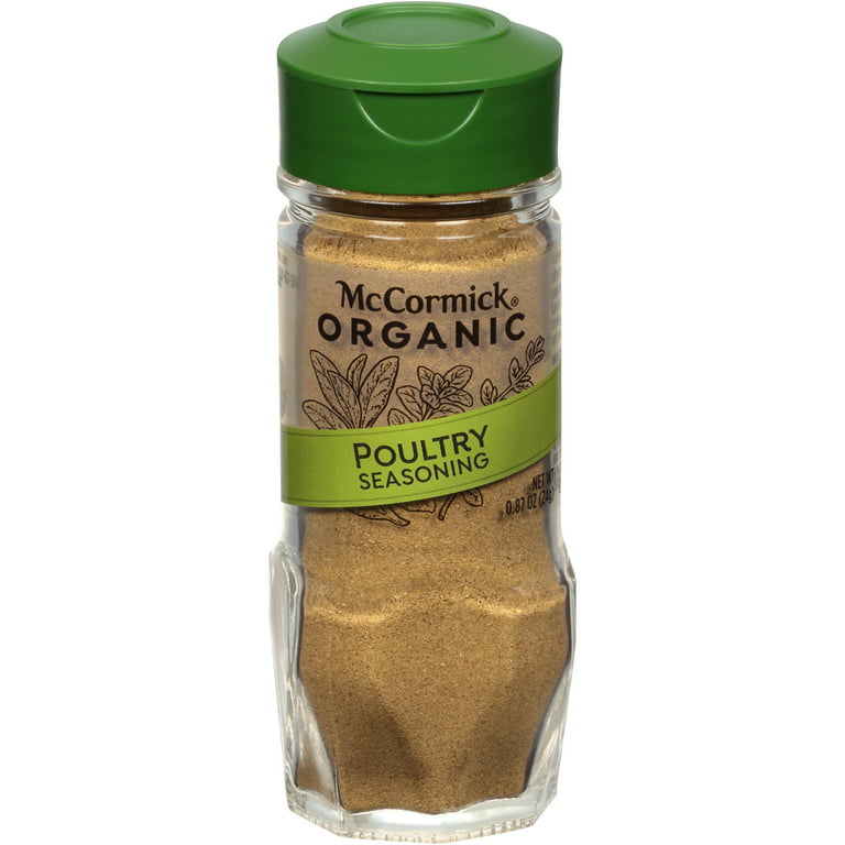 Mccormick Gourmet Seasoning, Organic, Poultry - 0.87 oz