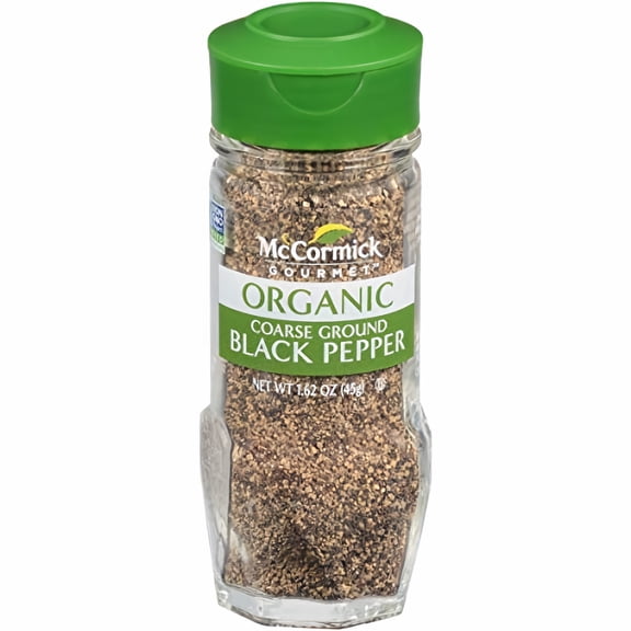 McCormick Gourmet Organic Premium Table Grind Black Pepper (Pack of 12)
