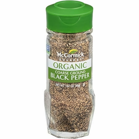 McCormick Gourmetâ¢ Organic Premium Table Grind Black Pepper (Pack of 3)