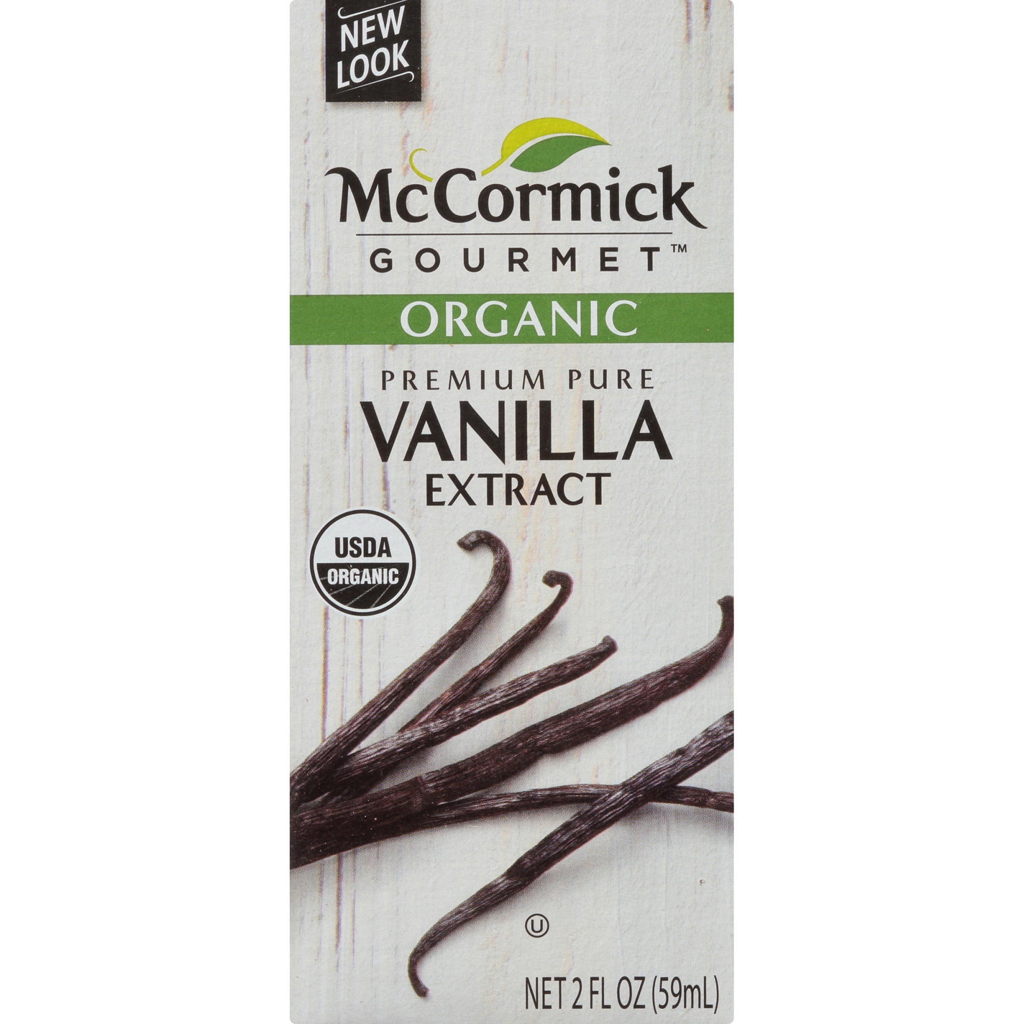 McCormick Gourmet Organic Pure Vanilla Extract, 2 fl oz Baking Extracts