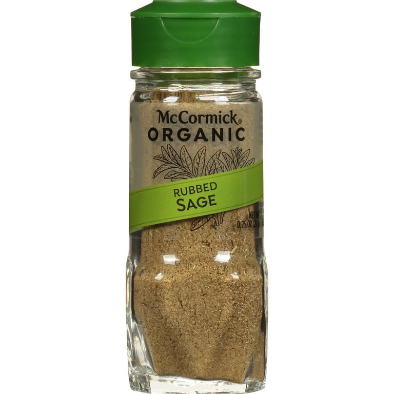 Organic Sage Rubbed