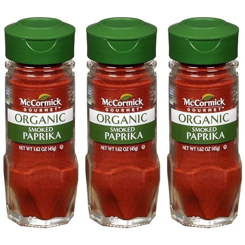 McCormick Gourmet Organic Smoked Paprika, 1.62 oz (Pack of 3)