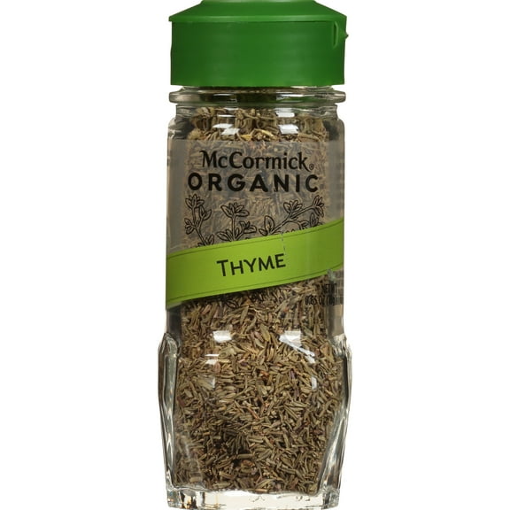 McCormick Gourmet Organic Thyme, 0.65 oz