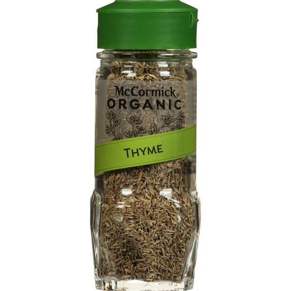 McCormick Gourmet Organic Thyme, 0.65 oz