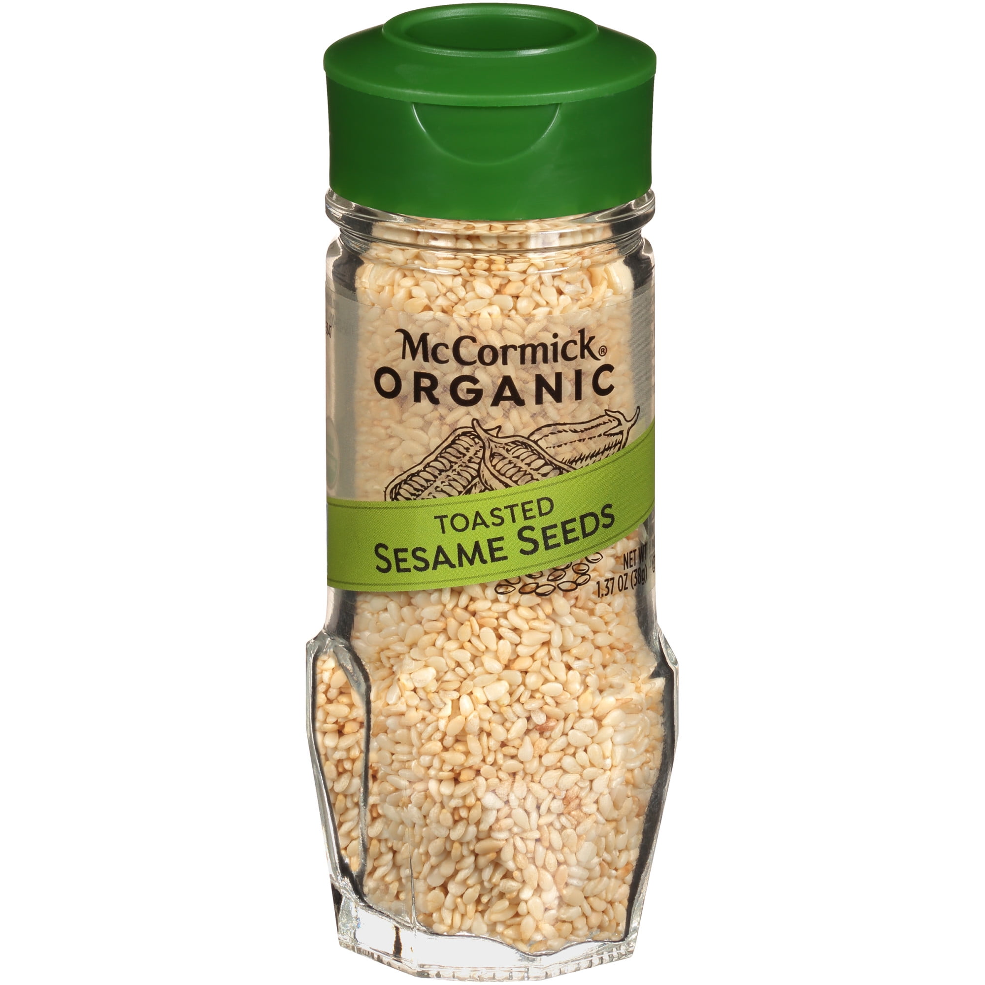 McCormick Gourmet Organic Toasted Seed Sesame, 1.37 oz
