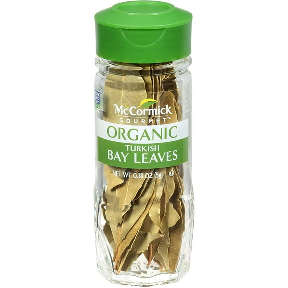 McCormick Gourmet Organic Turkish Bay MDA05Leaves, 0.18 oz