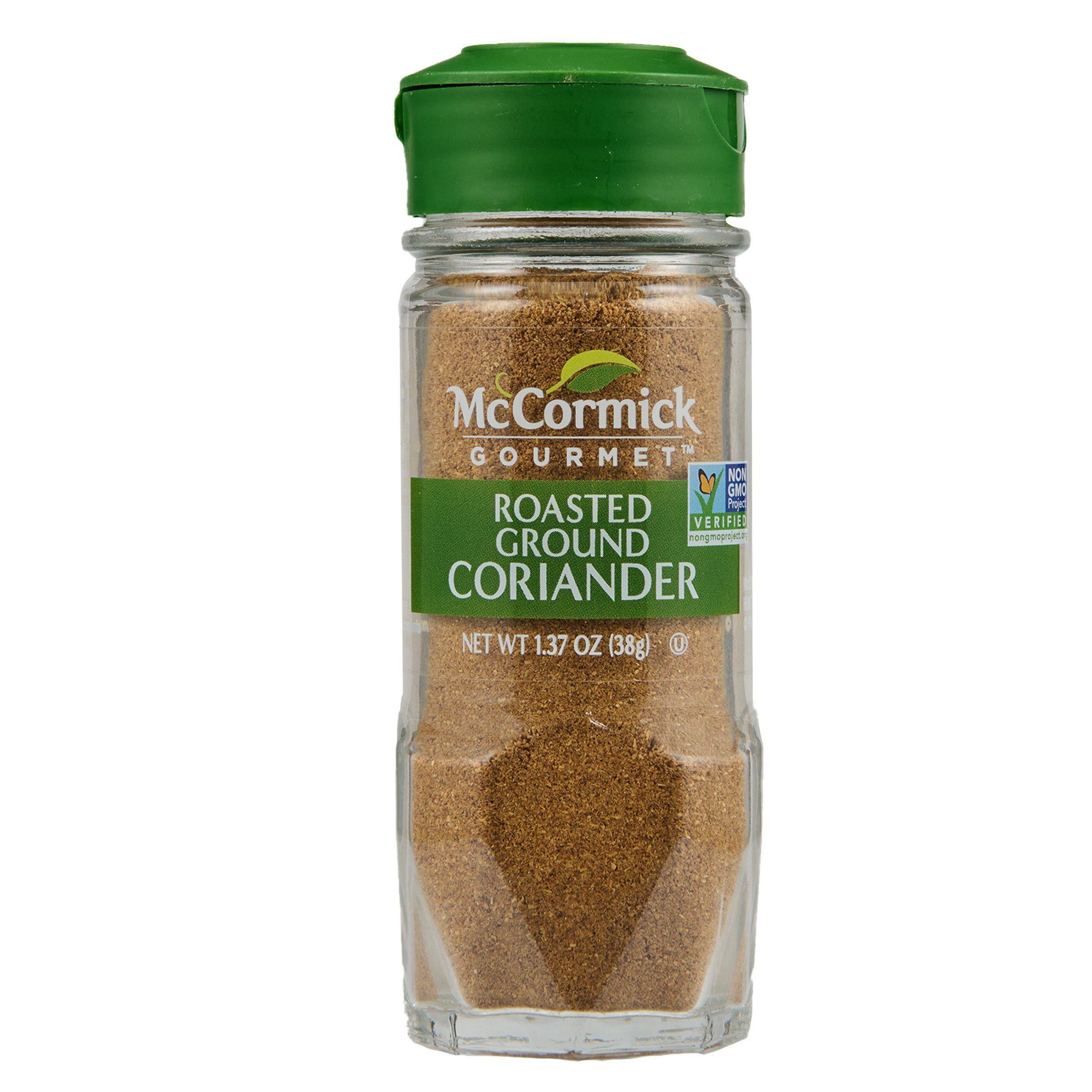 McCormick Gourmet Roasted Ground Coriander – 1.37 Oz Pack Of 2, Non-GMO Verified