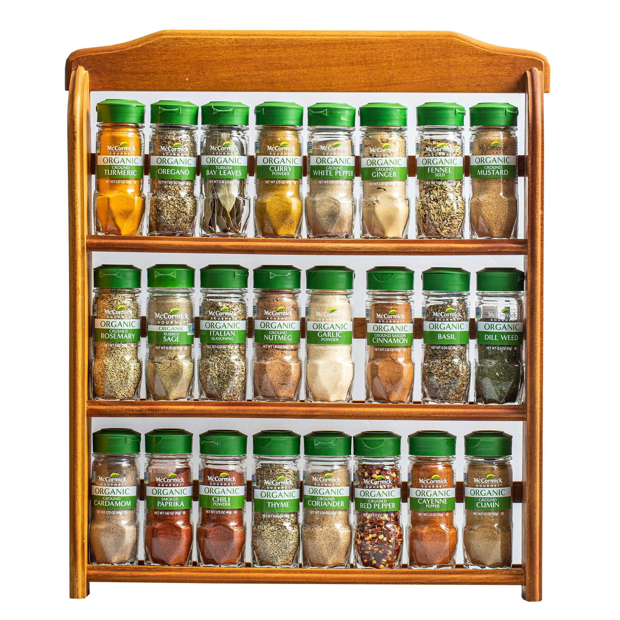 Spice Rack and Spices