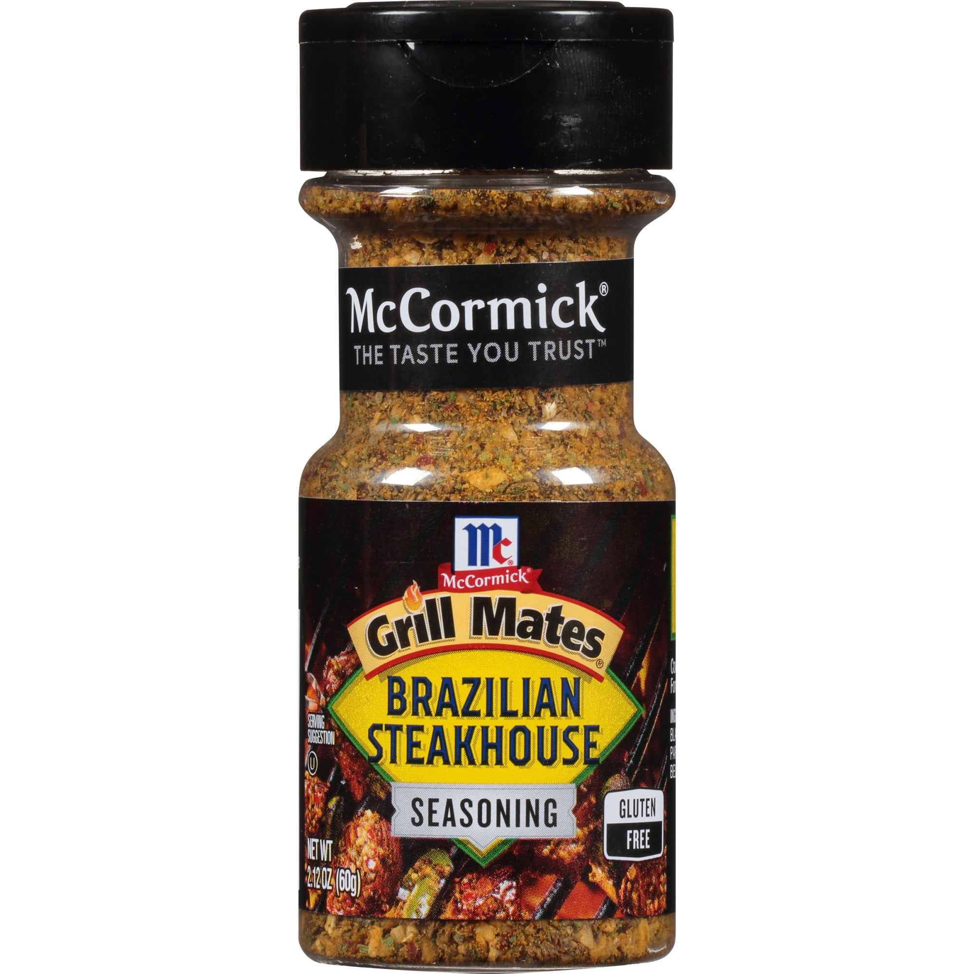 McCormick Grill Mates Brazilian Steakhouse Seasoning, 2.12 oz Bottle