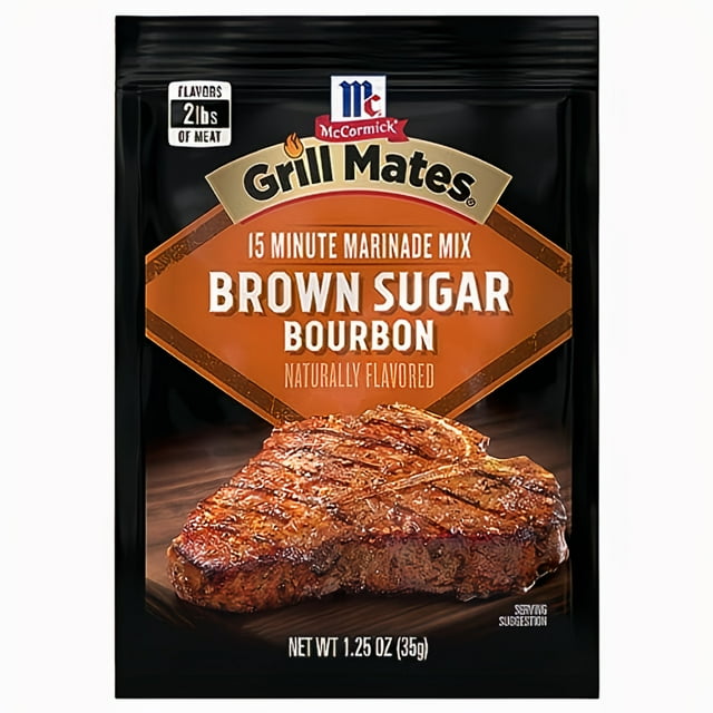McCormick Grill Mates Brown Sugar Bourbon Marinade (Pack of 14)