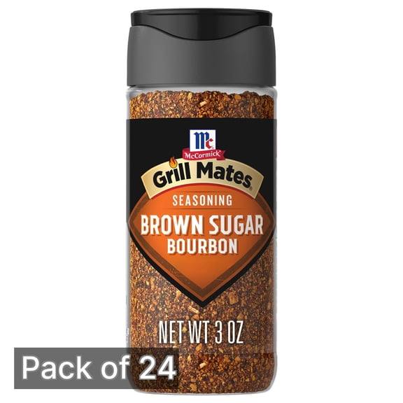McCormick Grill Mates Brown Sugar Bourbon Seasoning (Pack of 24)