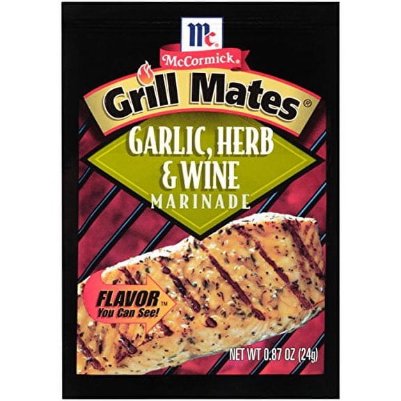 McCormick Grill Mates Garlic, Herb & Wine Marinade (Pack of 20)