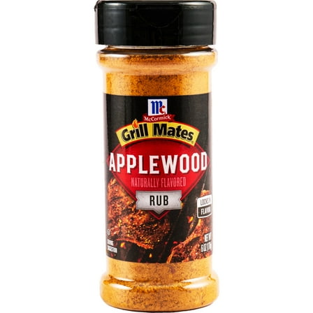 Grill Mates Rub, Applewood, 6.0 oz Bottle