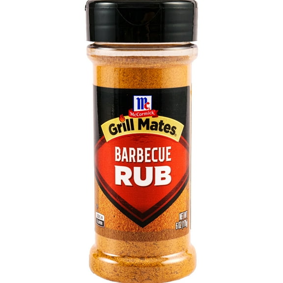 Grill Mates Barbecue Rub, 6.0 oz Bottle