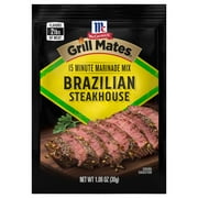 Grill Mates Seasoning Mix, Brazilian Steakhouse Marinade, 1.06 oz Packet