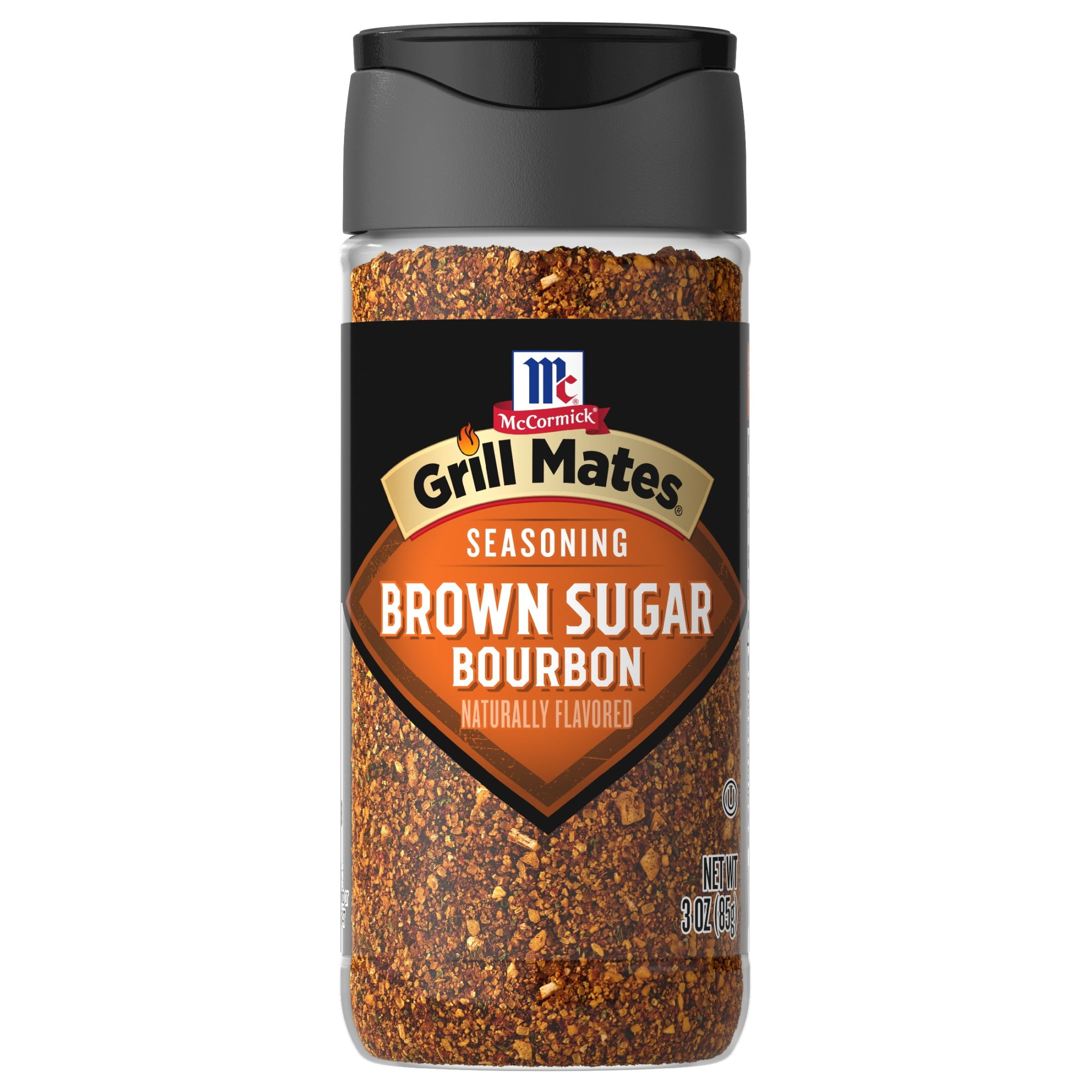 McCormick Grill Mates Gluten Free Brown Sugar Bourbon Seasoning, 3 oz Bottle