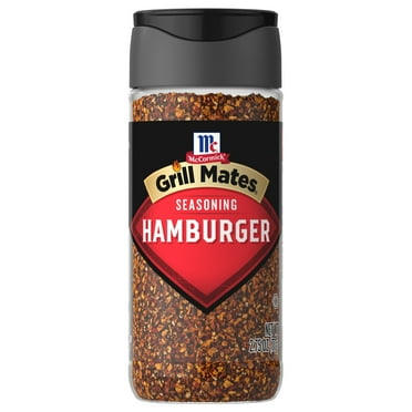 McCormick Grill Mates Gluten Free Hamburger Seasoning, 2.75 oz Bottle
