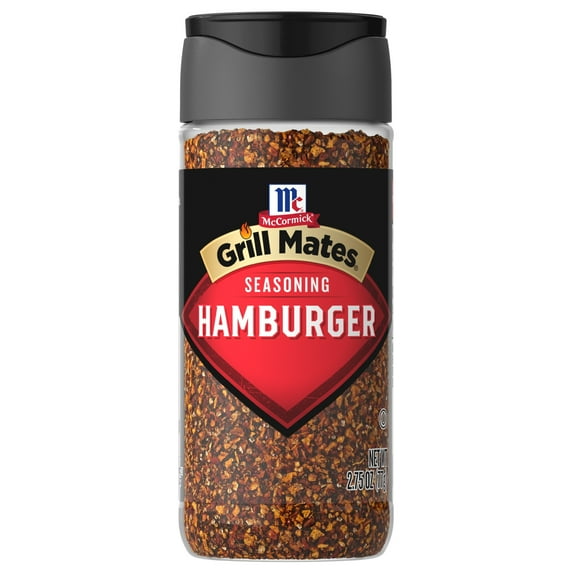 Grill Mates Seasoning, Hamburger, 2.75 oz Bottle