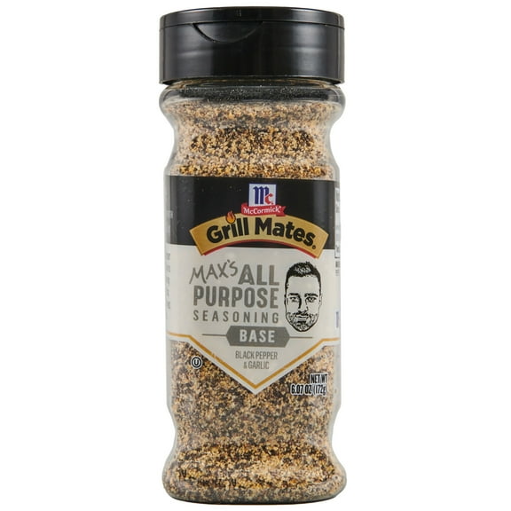 McCormick GRILL MATES Gluten Free Max's All Purpose Seasoning - Base, 6.07 oz Bottle