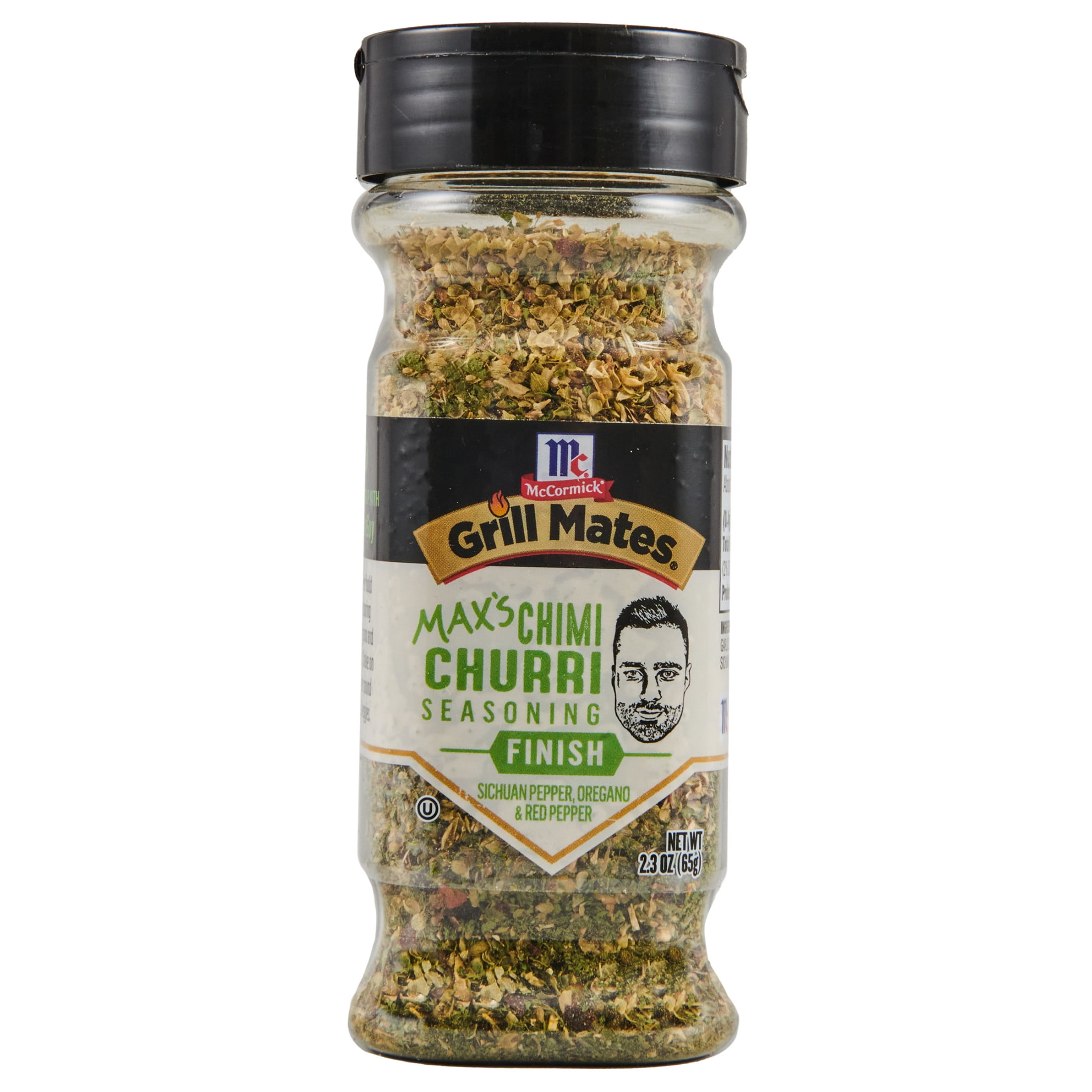 McCormick Grill Mates Gluten Free Max's Chimi Churri Seasoning - Finish, 2.3 oz Bottle