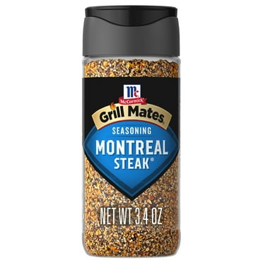 McCormick Grill Mates Gluten Free Montreal Steak Seasoning, 3.4 oz Bottle
