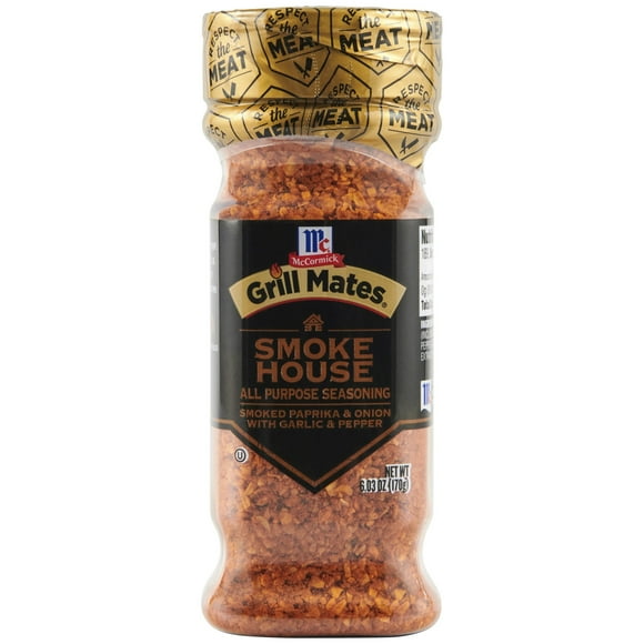 McCormick Grill Mates Gluten Free Smokehouse All Purpose Seasoning, 6.03 oz Bottle