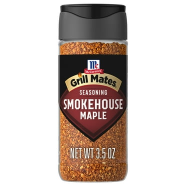 McCormick Grill Mates Gluten Free Smokehouse Maple Seasoning, 3.5 oz Bottle