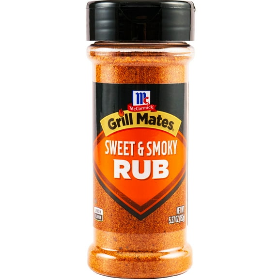 McCormick GRILL MATES Kosher Sweet & Smoky Rub, 5.37 oz Bottle