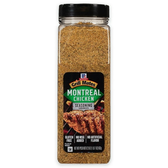 McCormick GRILL MATES Gluten Free Montreal Chicken Seasoning, 23.0 oz Bottle