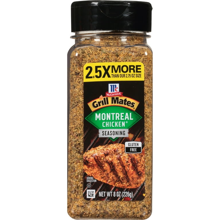 McCormick Grill Mates Montreal Chicken Seasoning 8 oz