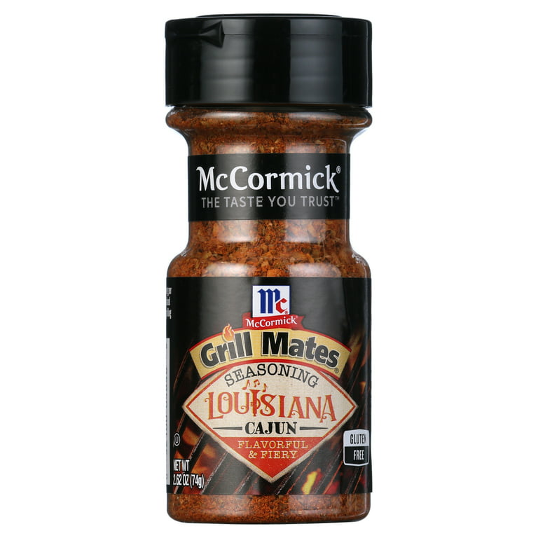Mccormick Grill Mates Seasoning, Louisiana Cajun - 2.62 oz