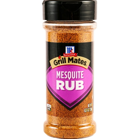 Grill Mates Rub, Mesquite, 4.87 oz Bottle