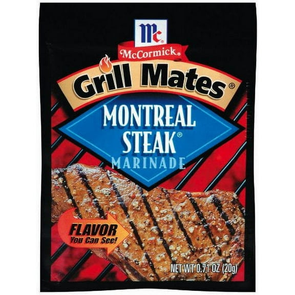 McCormick Grill Mates Montreal Steak Marinade Mix 0.71 oz (Pack of 6)