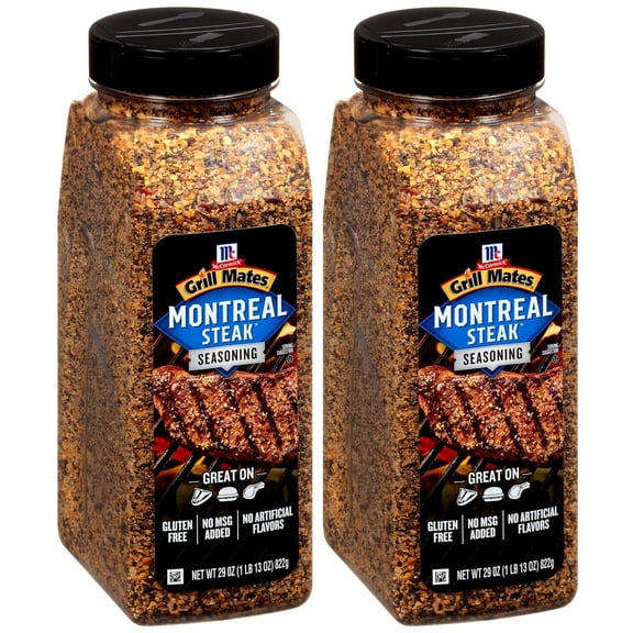 McCormick Grill Mates Montreal Steak Seasoning, 29 oz (Pack of 2) H1