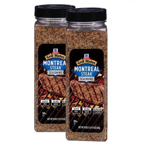 Mccormick Grill Mates Montreal Steak Seasoning 29 Oz Pack Of 2