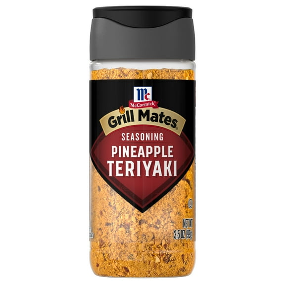 Grill Mates Seasoning, Pineapple Teriyaki, 3.5 oz Bottle