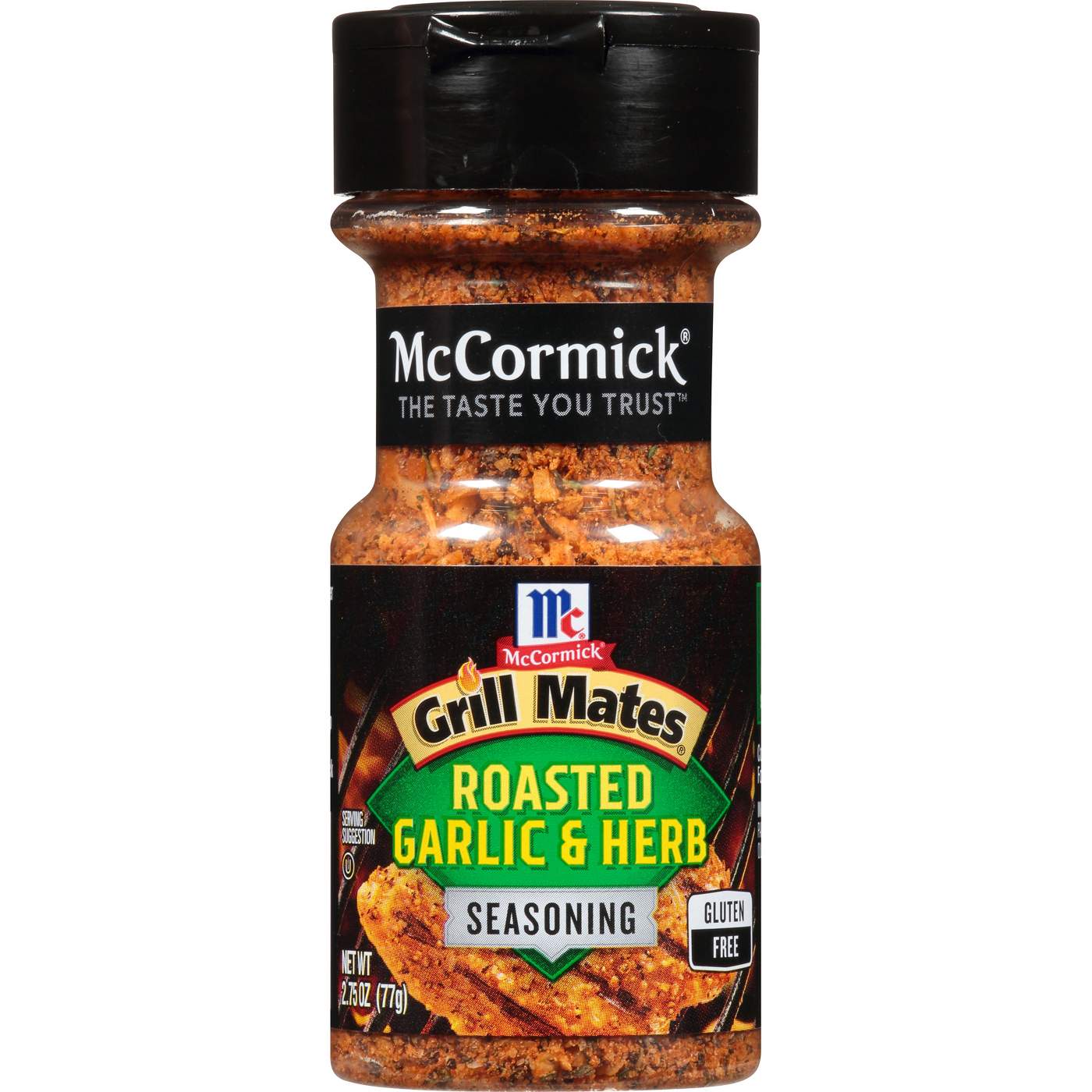 McCormick Grill Mates Roasted Garlic & Herb Seasoning, 2.75 oz (Pack of