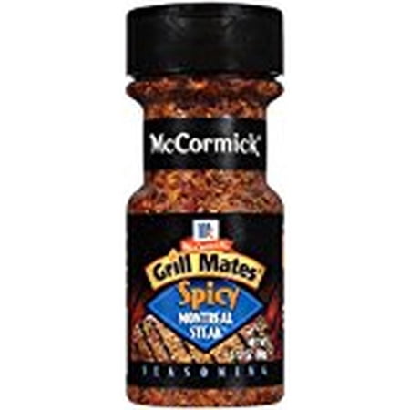 McCormick Grill Mates Spicy Montreal Steak Seasoning 3.12 oz (Pack of 2)