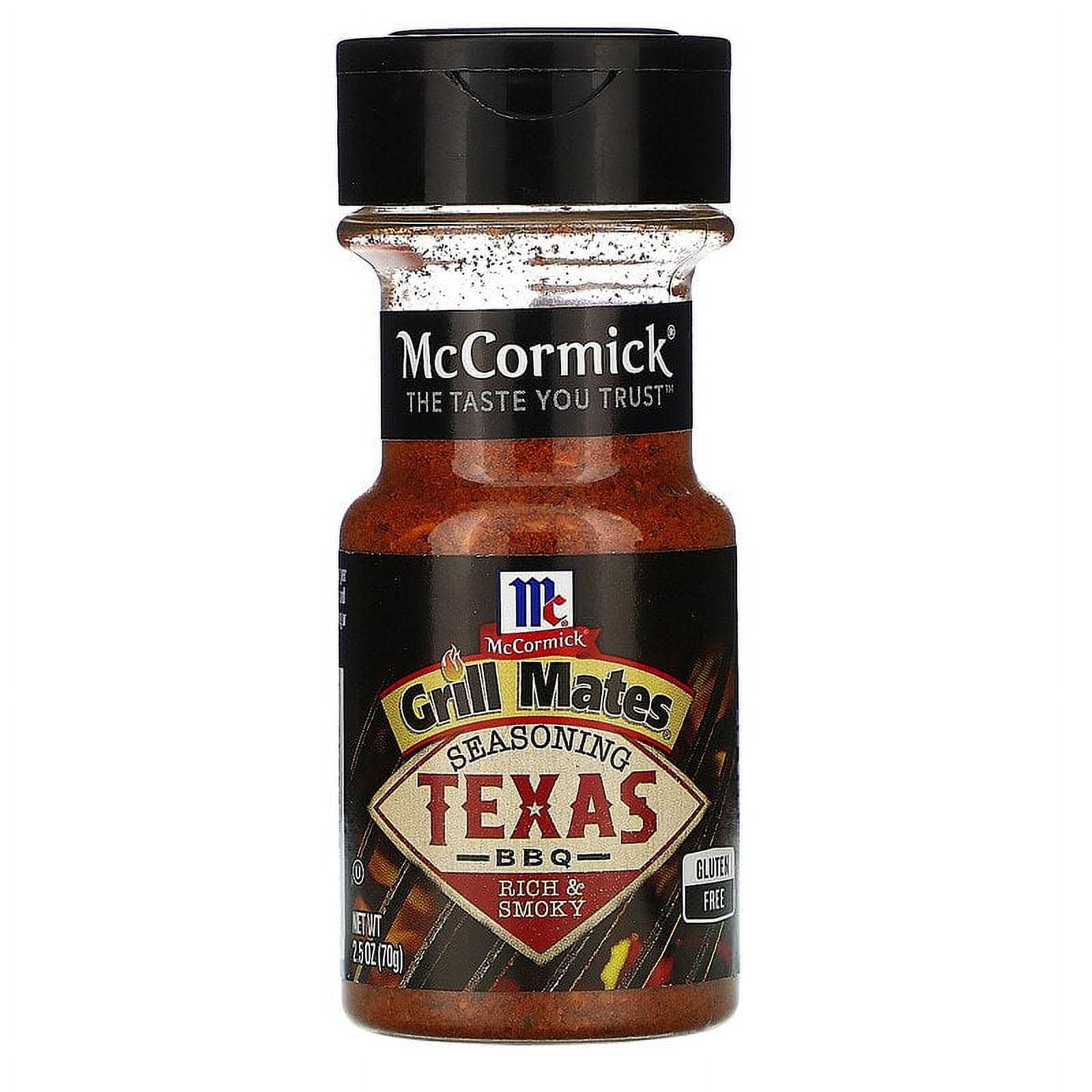McCormick Grill Mates, Texas BBQ Seasoning, 2.5 oz