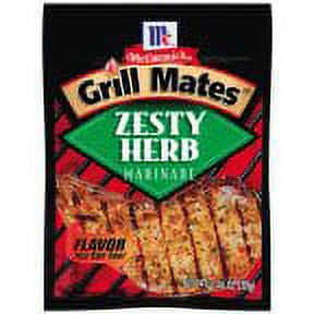 McCormick Grill Mates Zesty Herb Marinade 1.06 oz (Pack of 24)