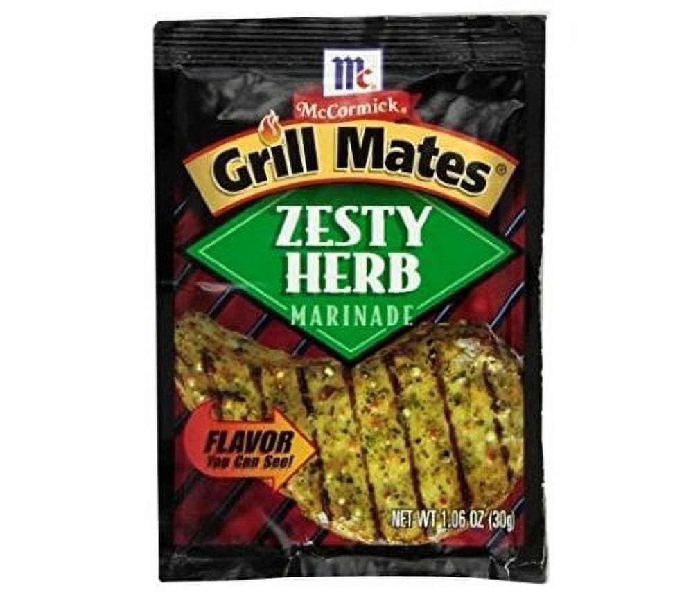 McCormick Grill Mates Zesty Herb Marinade, 1.06 oz