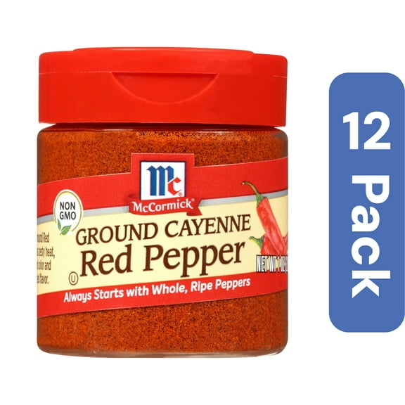 McCormick Ground Cayenne Pepper 1 oz (Pack of 12)