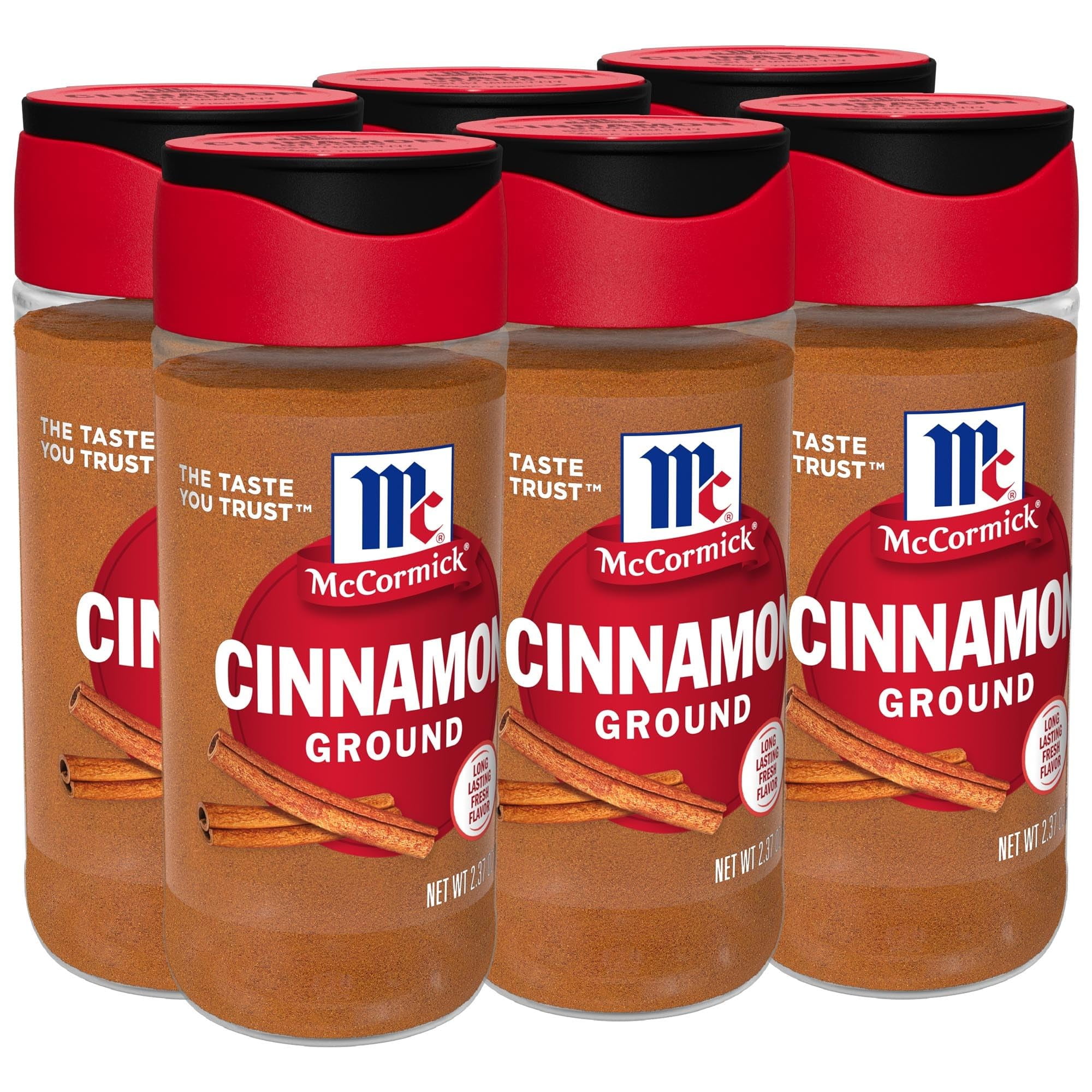 McCormick Ground Cinnamon, 2.37 AKF18 oz (Pack of 6)