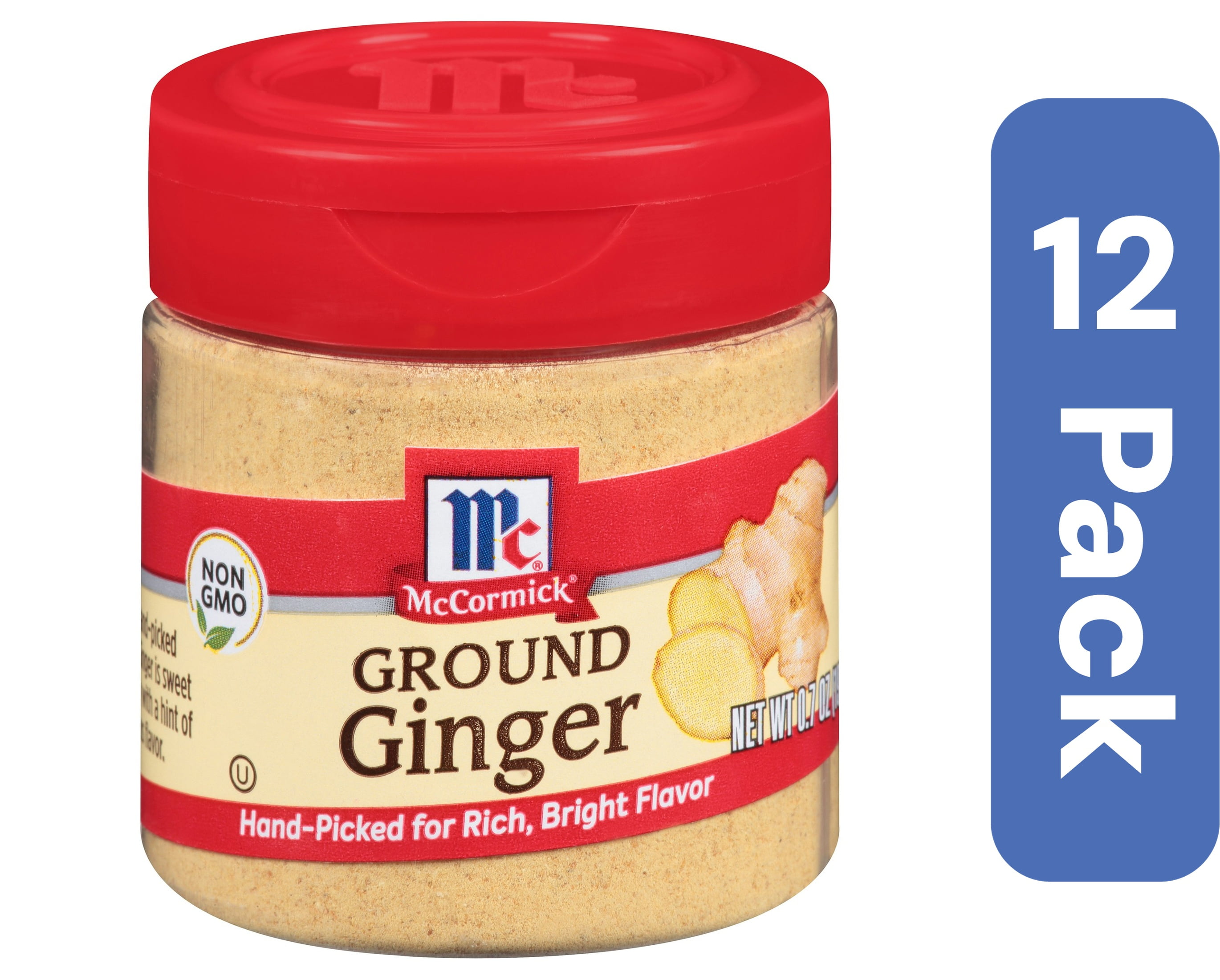 McCormick Ground Ginger 0.7 oz (Pack Of 12)