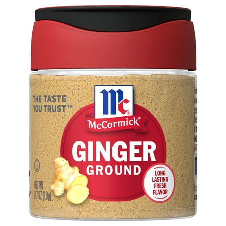 Pack Of 2 McCormick Ground Ginger - 0.7 oz (Packaging May Vary)