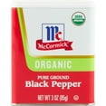 thumbnail image 1 of McCormick Ground Organic Black Pepper, 3.0 oz Can, 1 of 12