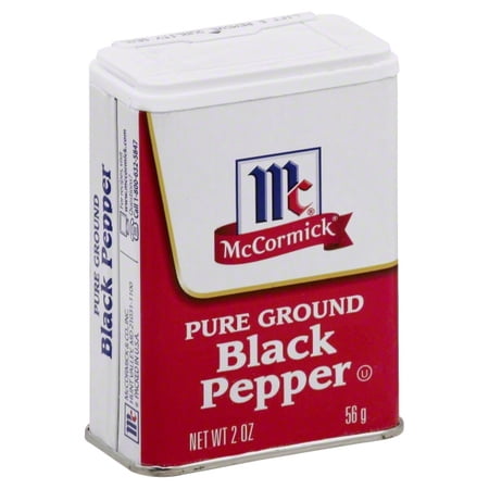 McCormick Ground Pure Black Pepper, 2 Oz